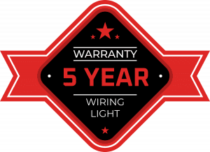 Wiring Light Warranty Sticker