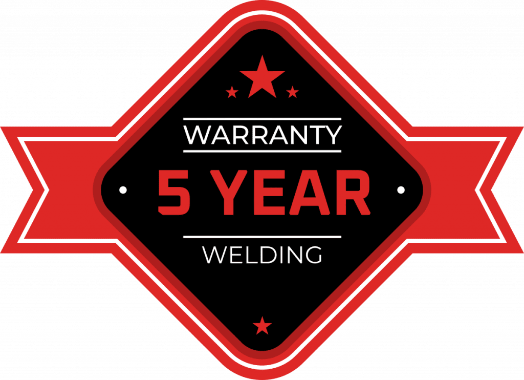 Welding Warranty Sticker